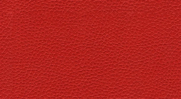 Červené kožené bezešvá textura — Stock fotografie