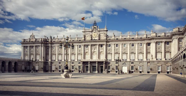 Дворец Реал де Мадрид, Испания — стоковое фото