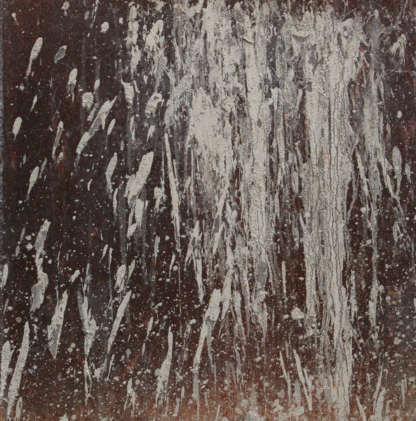 Бруд, фарбований текстурою металевого листа — стокове фото