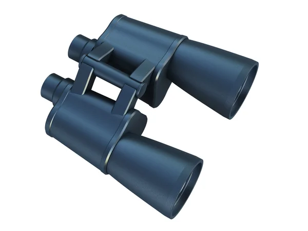 孤立双筒望远镜 — 图库照片