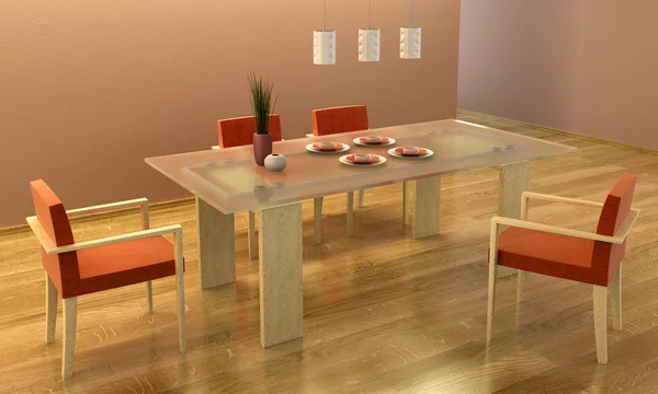 Design of the dining room — Stock Photo, Image