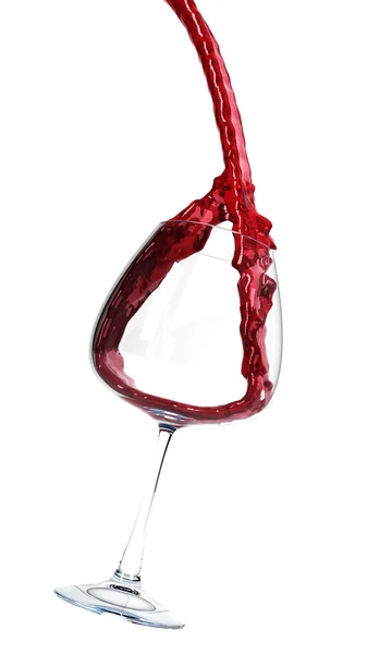 Versare il vino nel calice — Foto Stock