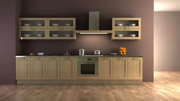 Classic style kitchen interior — Stock Photo, Image