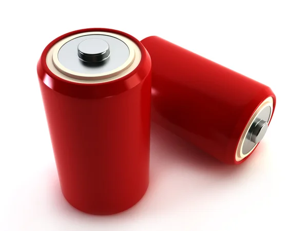 Coppia batterie — Foto Stock