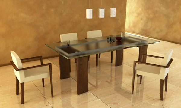 Design of the dining room — Stock Photo, Image