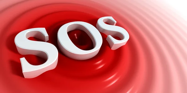 SOS symbol — Stockfoto