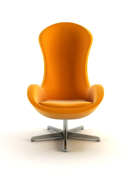 Сучасне крісло 3d візуалізація — стокове фото