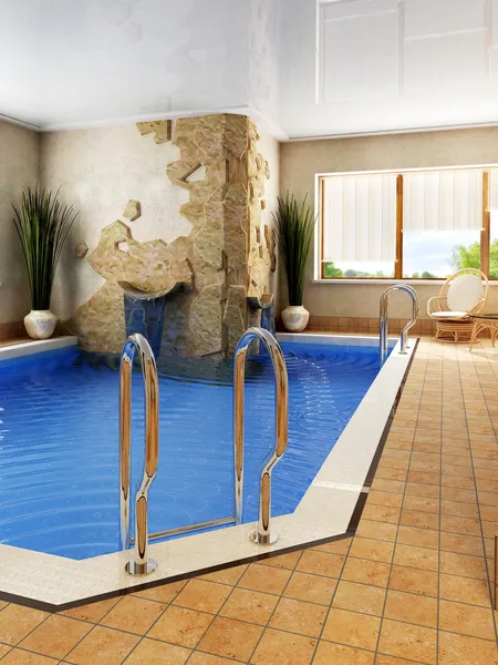 Interior of the swimming pool — Stock Photo, Image