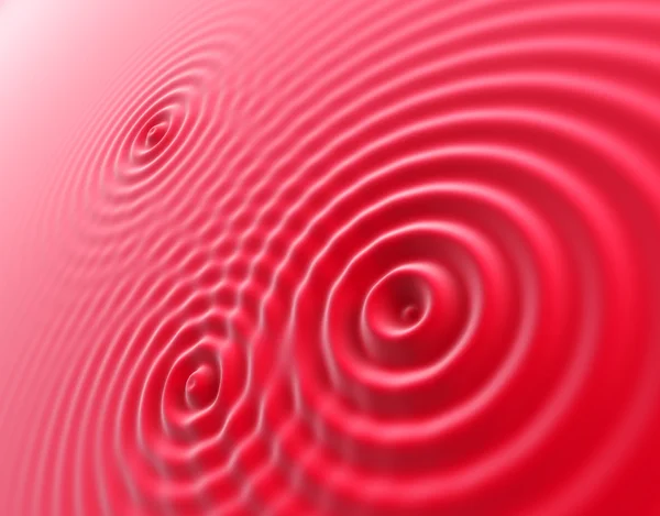 赤い波 — ストック写真