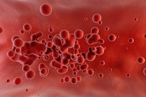 Blood red corpuscles — Stock Photo, Image