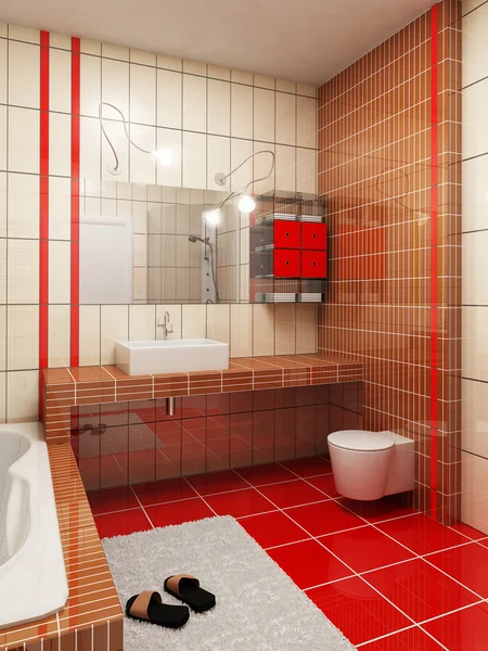 3D banyo iptal — Stok fotoğraf
