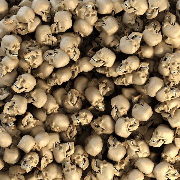 stock image Skull 3d rendering