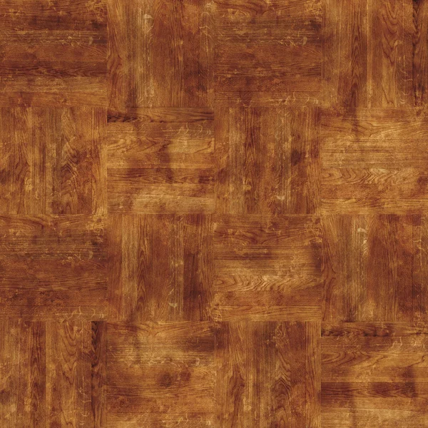 Seamless texture of the old chequer parquet — Stock Photo, Image