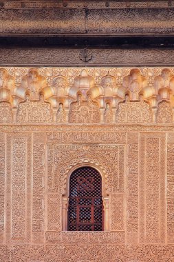 duvar parçası alhambra palace, granada, İspanya