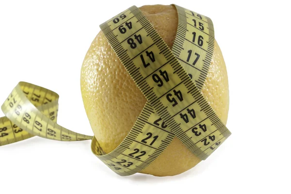 Naranja midió el medidor — Foto de Stock