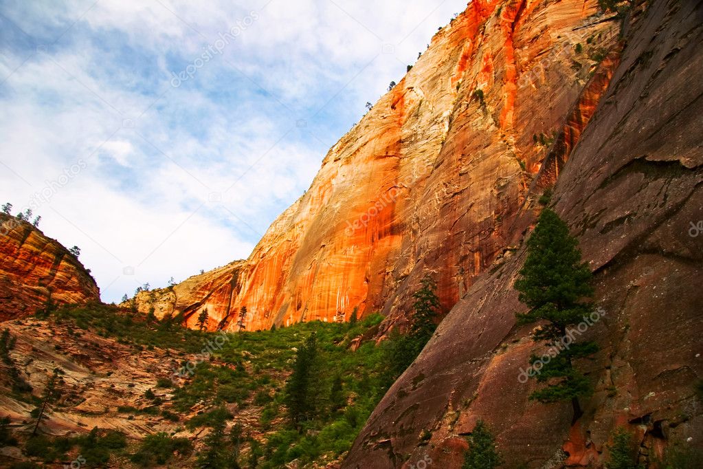 Reliefs of Zion Canyon