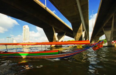 chao praya Nehri üzerinde