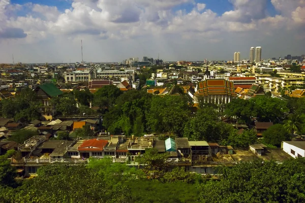 Uitzicht op Bangkok, Thailand — Stockfoto