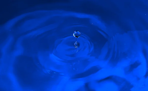 stock image Close up of a drop of water