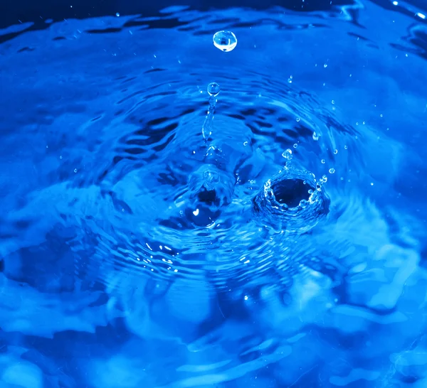 Primer plano de una gota de agua — Foto de Stock
