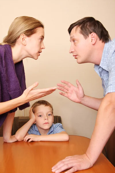Conflict in a family 2 — Stock Photo, Image