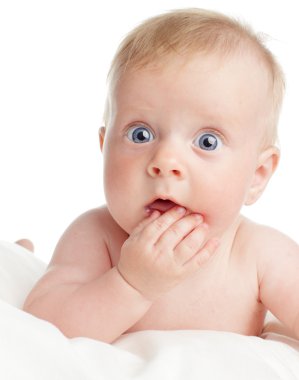 Surprised baby clipart