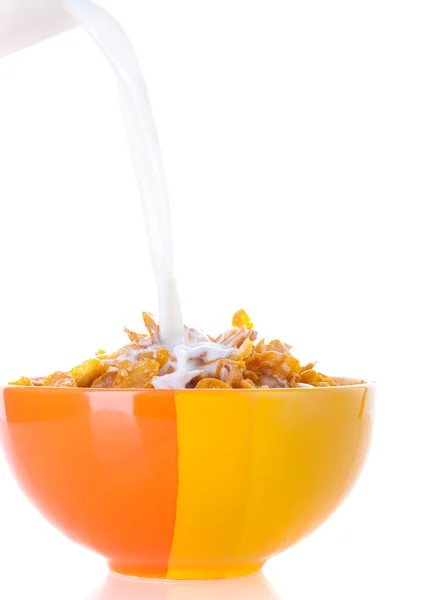 Delicious healthy bowl of muesli — Stock Photo, Image