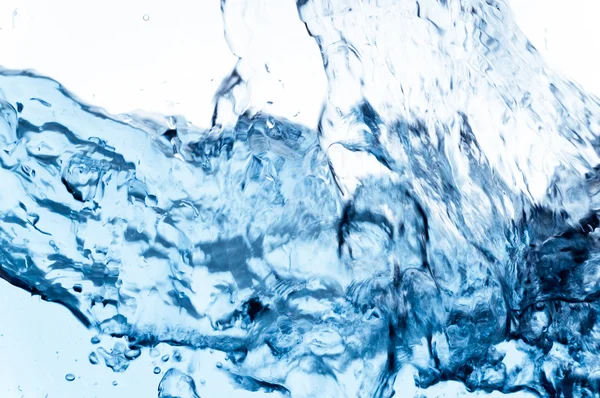 Sauberes Wasser spritzt — Stockfoto