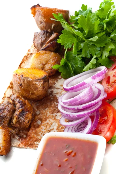 Szisz kebab — Zdjęcie stockowe