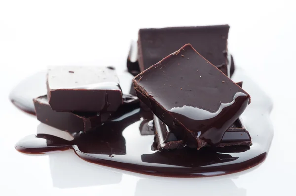 Chocolates em um fundo claro — Fotografia de Stock