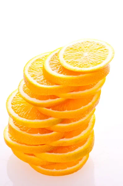 Fatia de laranja . — Fotografia de Stock