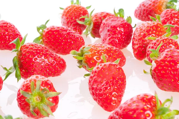 Schöne Erdbeeren — Stockfoto