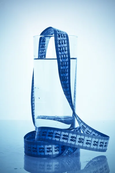Vaso de agua limpia — Foto de Stock