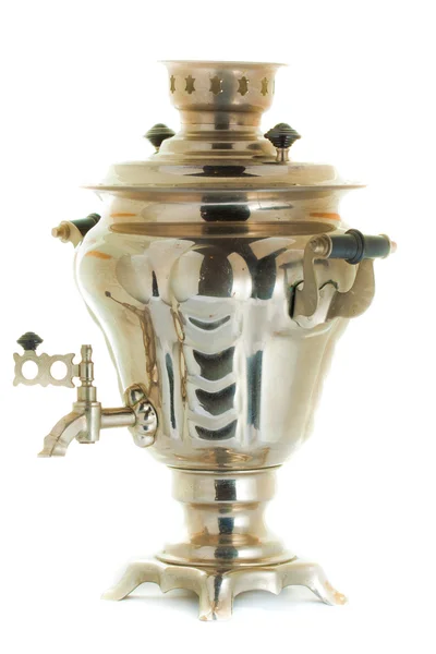 Teapot samovar isolated — Stock Photo, Image
