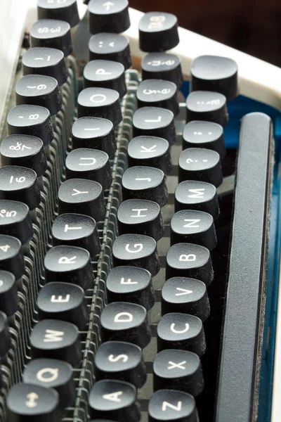 Stará klávesnice psacího stroje — Stock fotografie