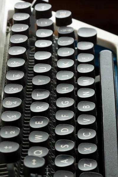 Alte Schreibmaschinentastatur — Stockfoto