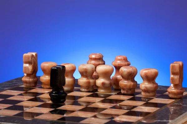 Šachová hra — Stock fotografie