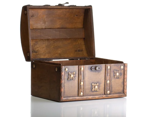 Open treasure box — Stock Photo, Image