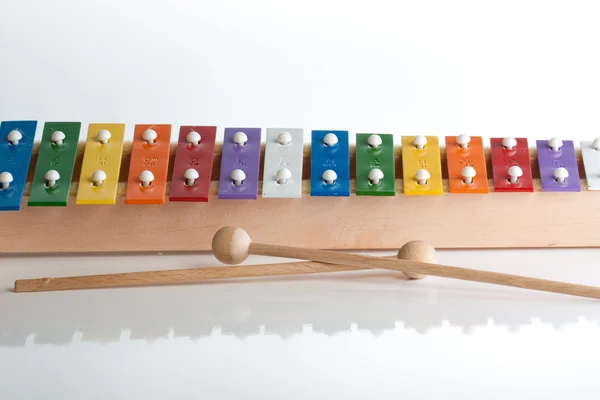 Xylophone en plusieurs couleurs — Photo