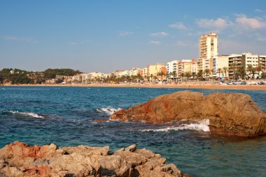 Bir Lloret de mar. Catalonia, İspanya