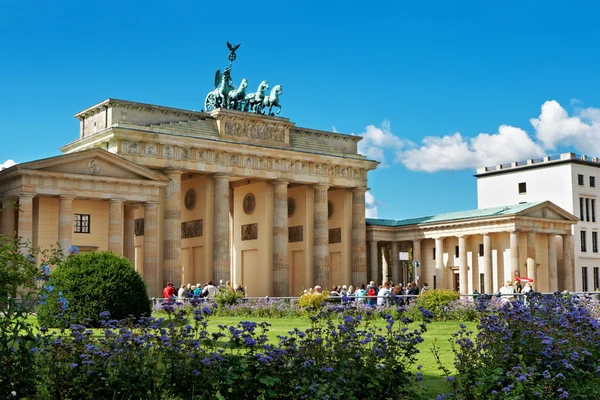 勃兰登堡门。柏林 — 图库照片
