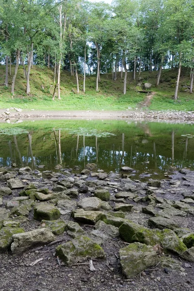 stock image Kaali Lake. Saaremaa, Estonia