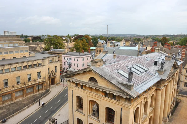 Oxford von oben. oxfordshire, england — Stockfoto