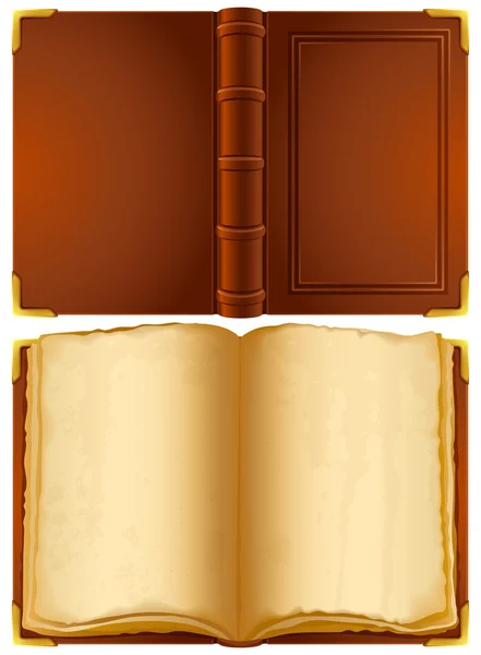 Ancien livre — Image vectorielle