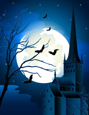 Halloween background clipart