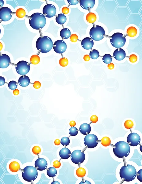 분자 — 스톡 벡터