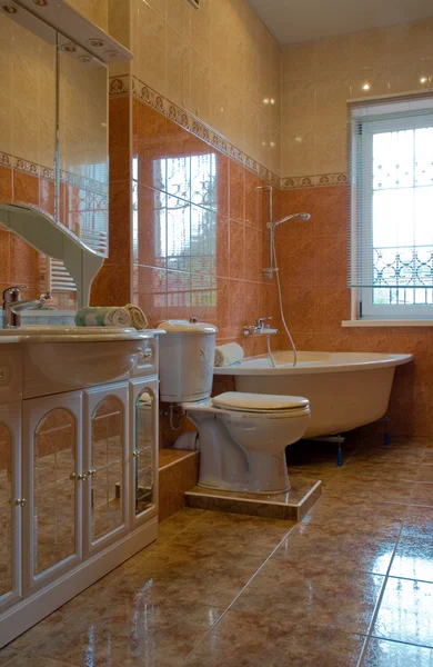 インテリア ホームの浴室 — ストック写真