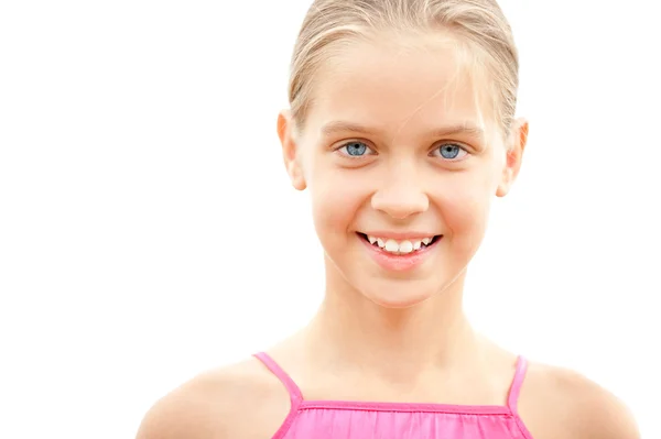 Portret van jonge meisje-tiener — Stockfoto