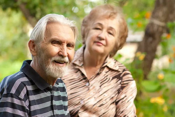 Two pensioners — Stock Photo, Image