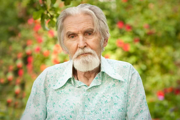 stock image Portrait of elderly man